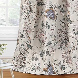 Patterned Print Curtains – Floral